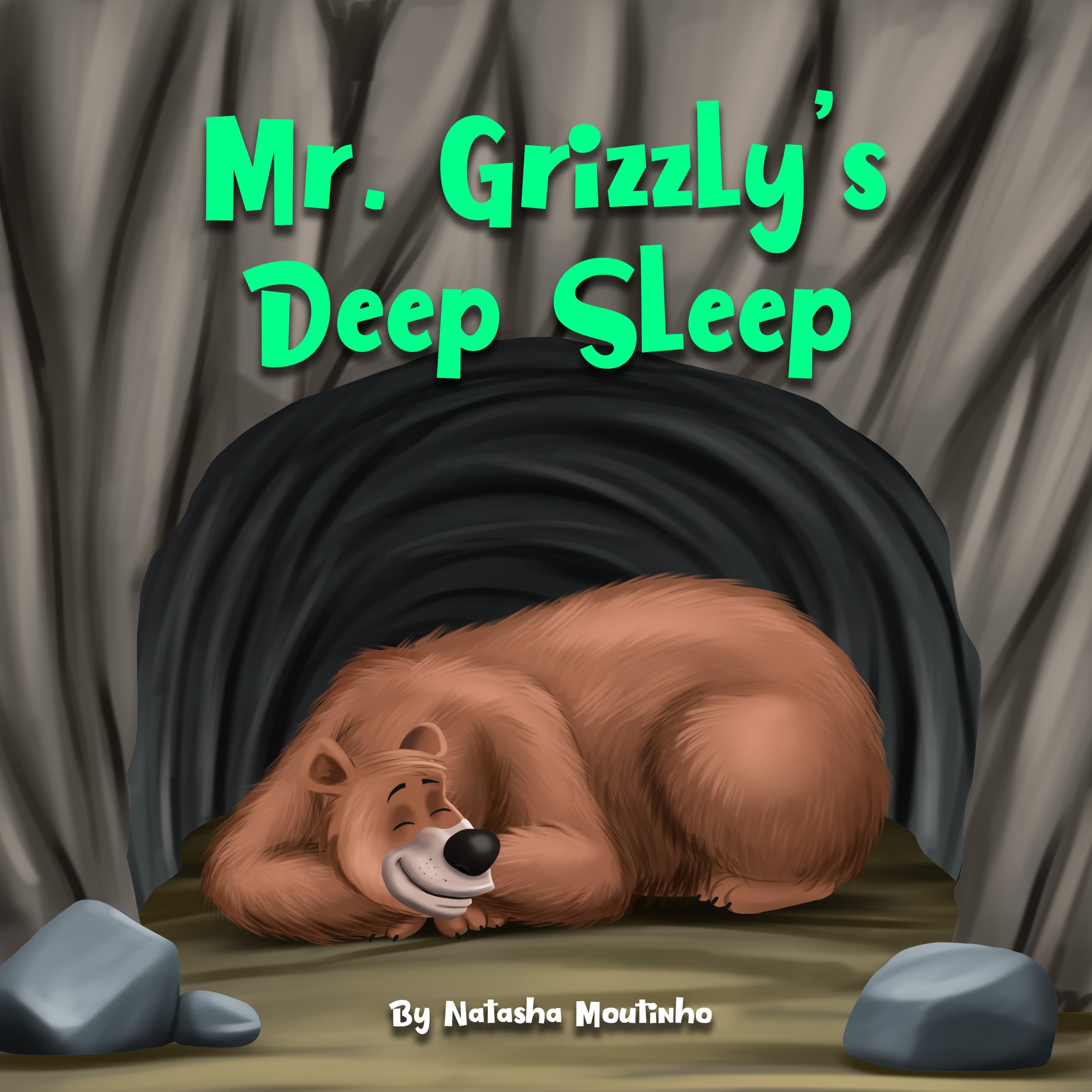 Cover of Book in the nature's sleep adventures series Mr. Grizzly's Deep Sleep